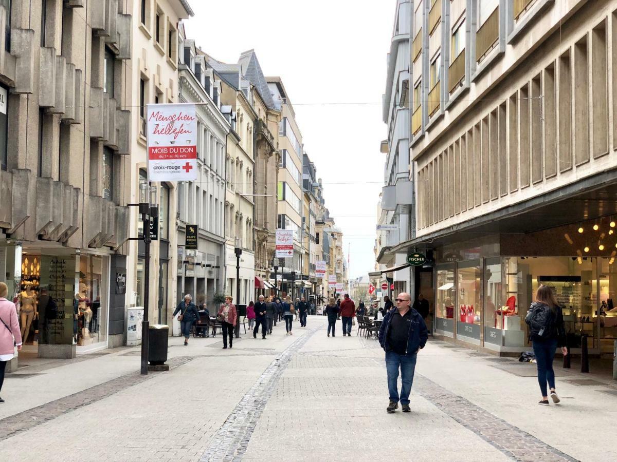 Spacious Flat In The Heart Of The City Center! Ideal For A Family! Luxemburgo Exterior foto